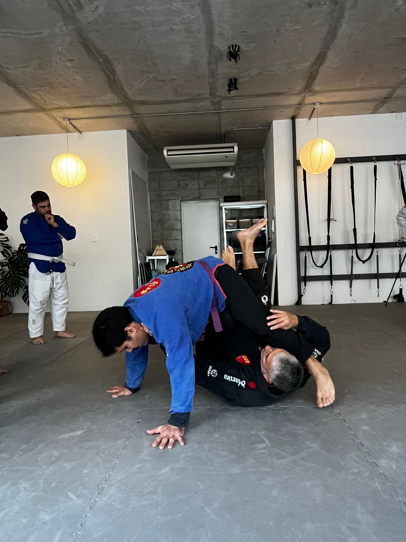 Práctica de Jiu-Jitsu en Uruguay