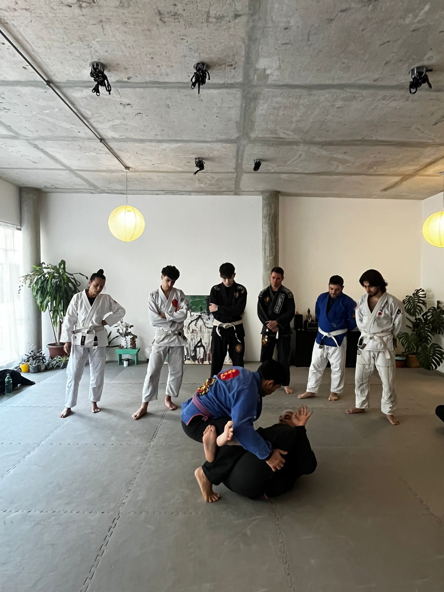 Equipo Delariva entrenando